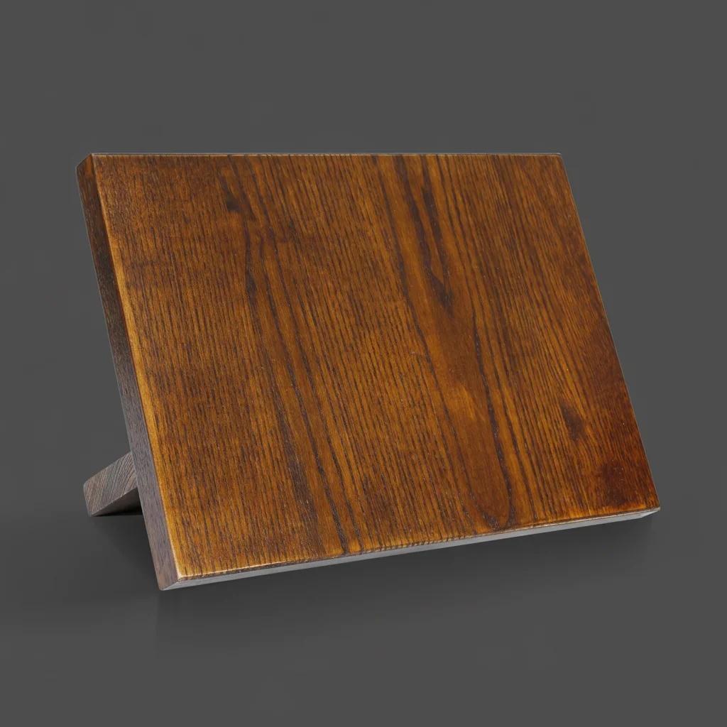 Porte-couteaux magnétique en bois de frêne — Marron