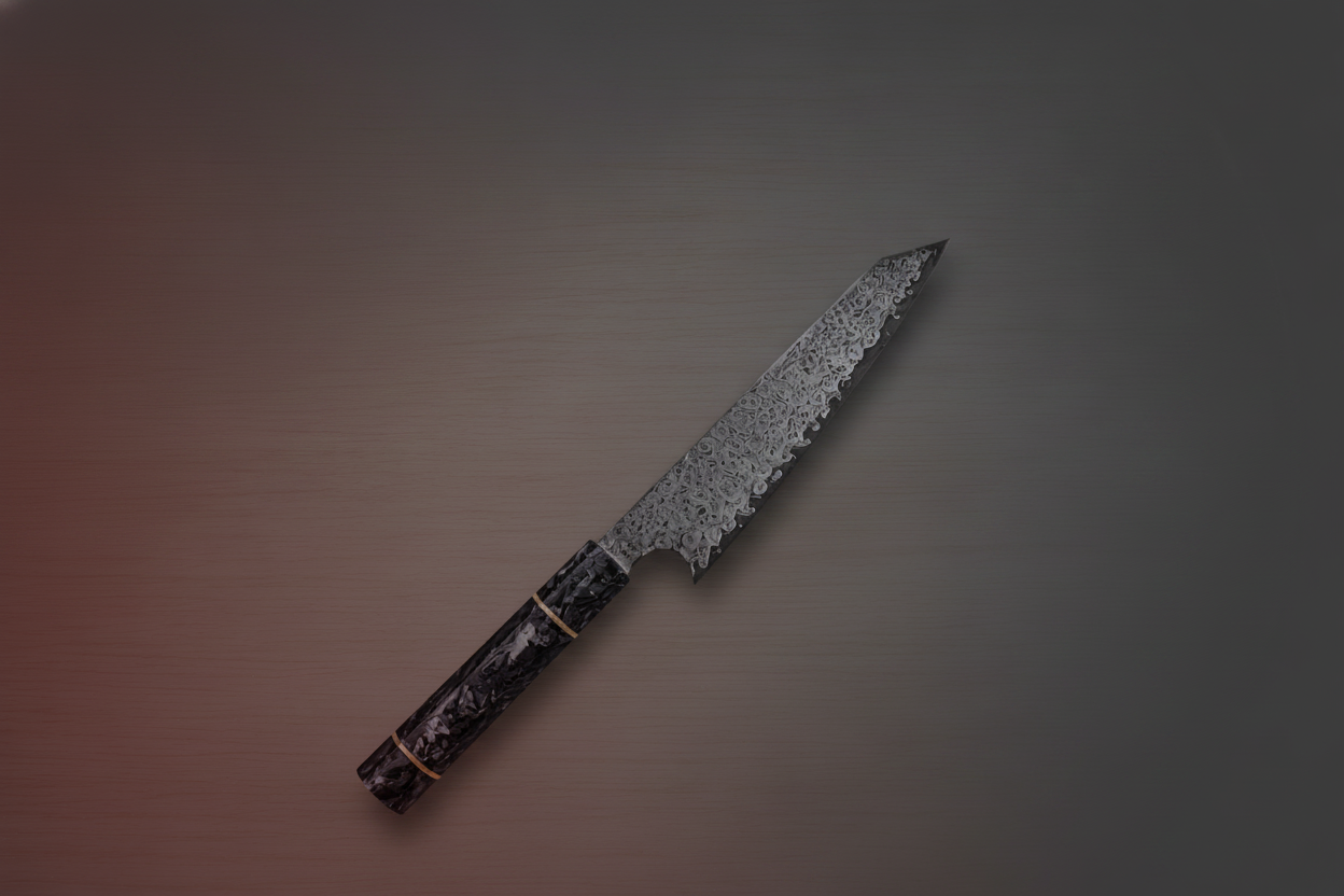 Couteau tout usage en acier damas 15 cm