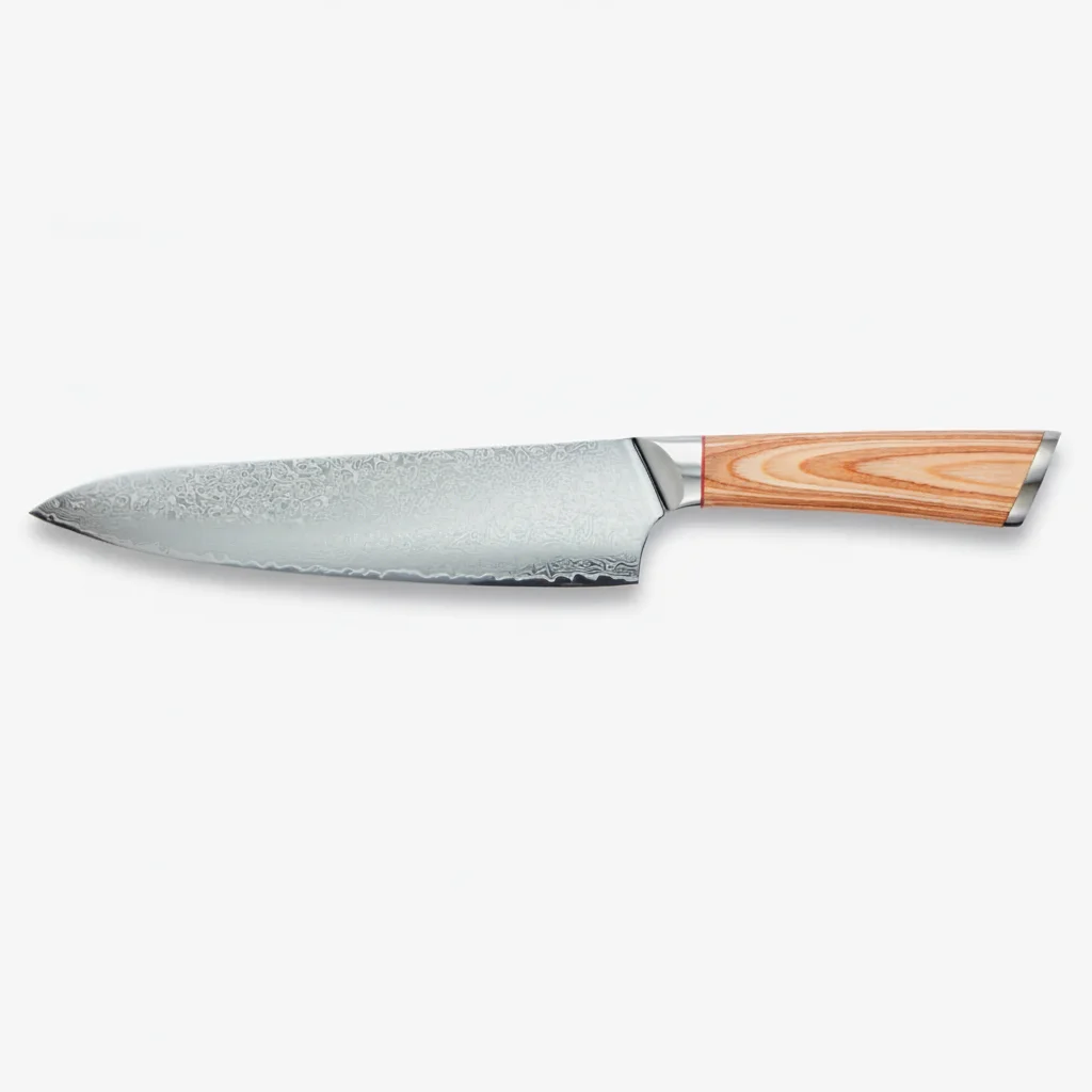 Couteau de chef Gyuto en acier Damas VG10 8 pouces