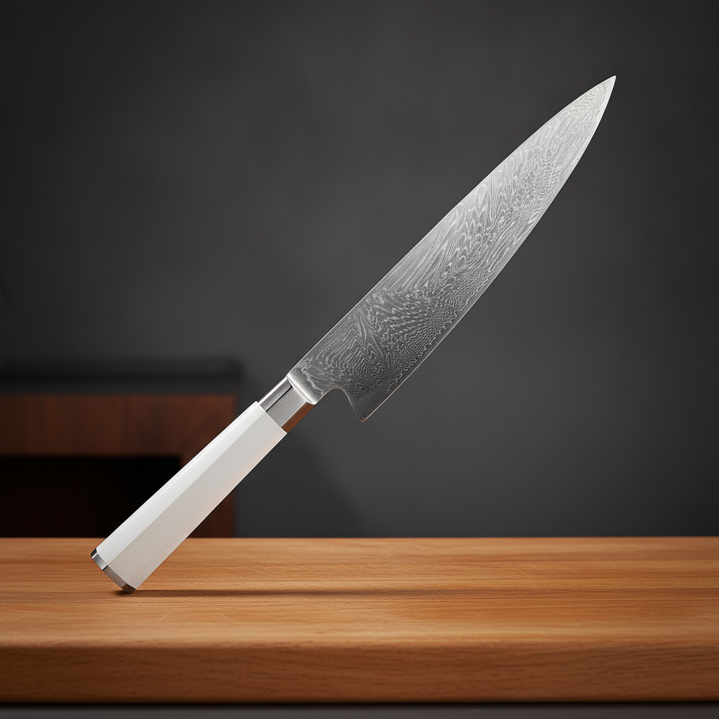 Couteau Gyuto Damas 20 cm VG-Pro Manche G10