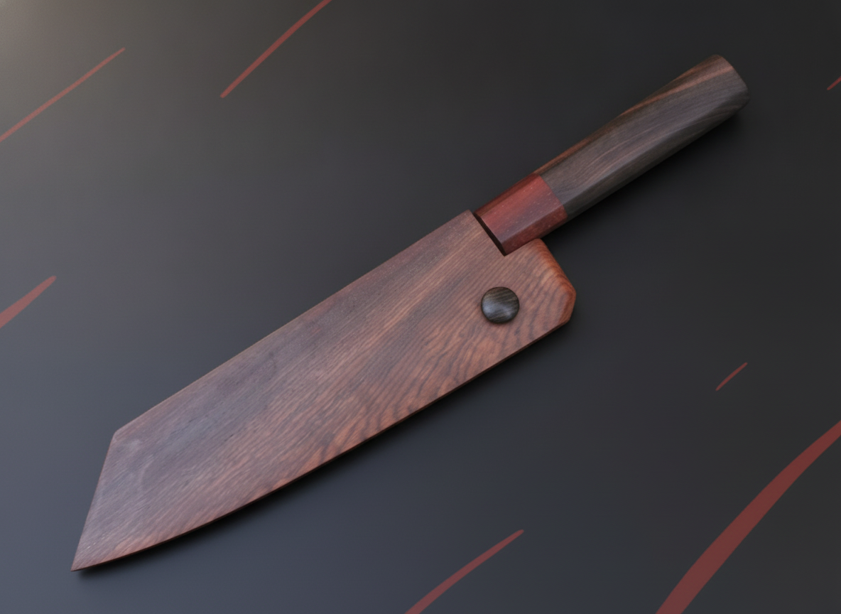 Couteau Bunka 170 mm avec Coffret en Bois
